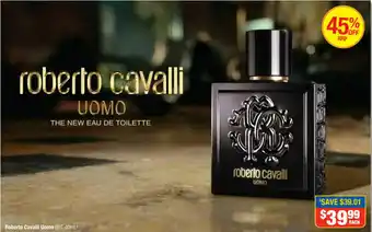 Direct Chemist Outlet Roberto Cavalli Uomo offer