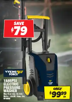 Autobarn 1885psi electric pressure washer offer