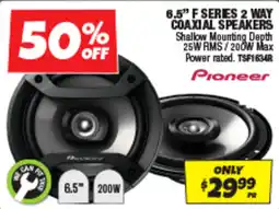Autobarn 6.5" F SERES 2 WAY COAXIAL SPEAKERS offer