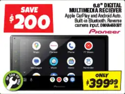 Autobarn 6.8" digital multimedia reciever offer