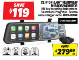 Autobarn Clip on 9.66" rearvew mirror/monitor offer