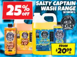 Autobarn Salty captain wash range offer