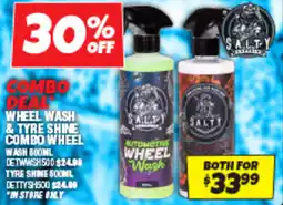 Autobarn Wheel wash & tyre shine combo wheel offer