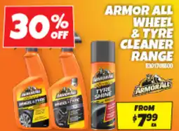 Autobarn Armor all wheel & tyre cleaner range offer