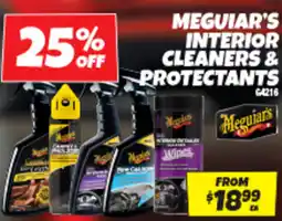 Autobarn Meguiar's interior cleaners & protectants offer