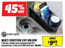 Autobarn Multi function cup holder offer