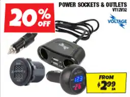 Autobarn Power sockets & outlets offer
