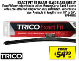 Autobarn Exact fit fz beam blade assembly offer