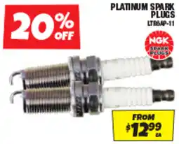 Autobarn PLATINUM SPARK PLUGS offer