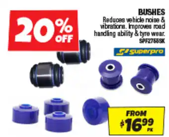 Autobarn Bushes offer