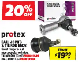 Autobarn Ball joints & tie rod ends offer