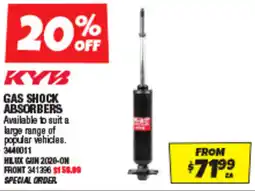 Autobarn Gas shock absorbers offer