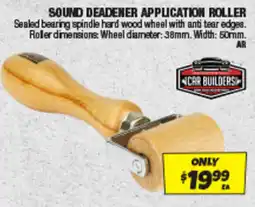 Autobarn Sound deadener application roller offer