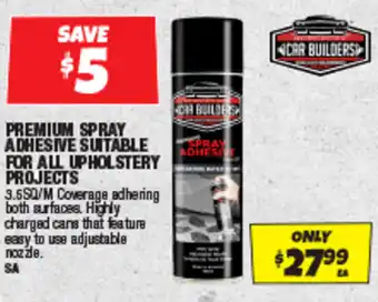 Autobarn Premium spray adhesive suitable for all upholstery projects offer