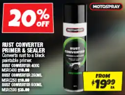 Autobarn Rust converter primer & sealer offer