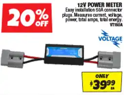 Autobarn 12v Power Meter offer