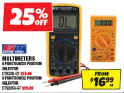 Autobarn Multimeters offer
