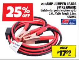 Autobarn 200amp jumper leads offer