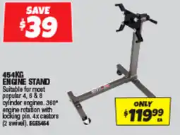Autobarn 454kg engine stand offer