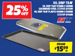 Autobarn Oil drip tray offer