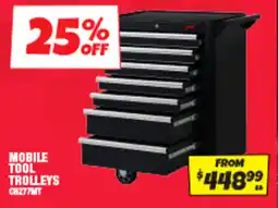 Autobarn Mobile tool trolleys offer