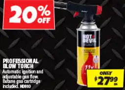 Autobarn Professional blow torch offer