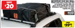 Autobarn Waterproof roof bag small offer