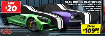 Autobarn Saas indoor car covers offer