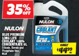 Autobarn Blue premium long life coolant 100% concentrate offer