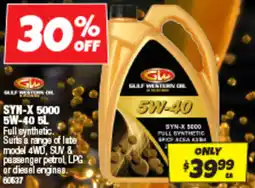 Autobarn Syn-x 5000 5w-40 offer