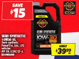 Autobarn Semi synthetic 10w30 5l semi-synthetic. offer