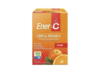 Terry White Ener-c vitamin c effervescent 12 sachets - orange offer
