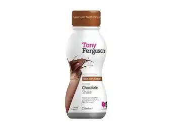 Terry White Tony ferguson ready to drink shake chocolate 275ml offer
