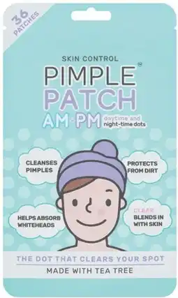 Amcal Pharmacies Skin Control Pimple Patch AM+PM offer