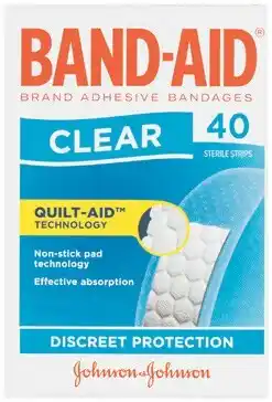 Amcal Pharmacies Band-Aid Clear Bandages offer