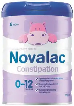 Amcal Pharmacies Novalac Constipation Infant Formula offer