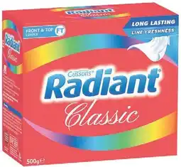 Amcal Pharmacies Radiant Classic Laundry Powder offer