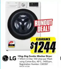 The Good Guys Combo washer dryer offer