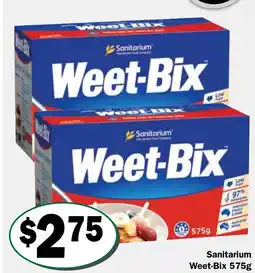 Friendly Grocer Sanitarium weet-bix offer