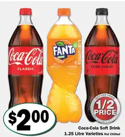 Friendly Grocer Coca-cola soft drink offer