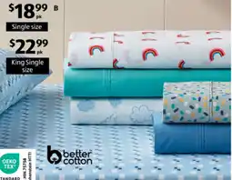 ALDI 225 thread count fitted sheet pack offer