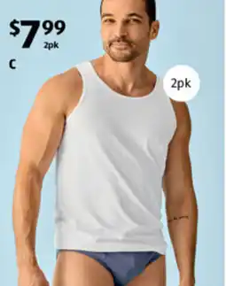 ALDI men's singlet offer