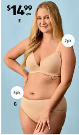 ALDI women's underwearor cami offer