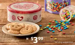 ALDI Shortbread tin offer