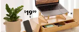 ALDI Office Desk Raiser with drawer offer