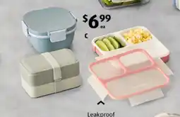 ALDI Plastic bento style lunchbox offer