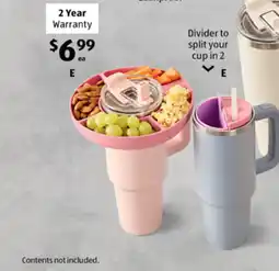 ALDI Joie large travel mug accessories offer