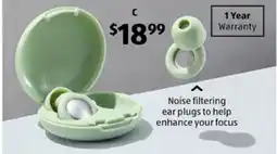 ALDI Premium lifestyle ear plugs offer