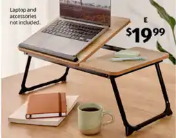 ALDI Foldable laptop table offer
