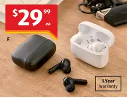 ALDI Active noise cancelling wireless earbuds offer